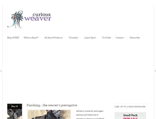 Tablet Screenshot of curiousweaver.id.au